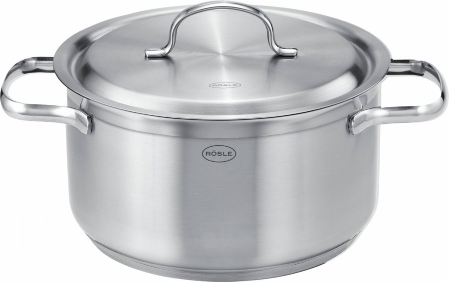 Rsle PureElements Topfset mit Deckel 7-teilig, Stahl