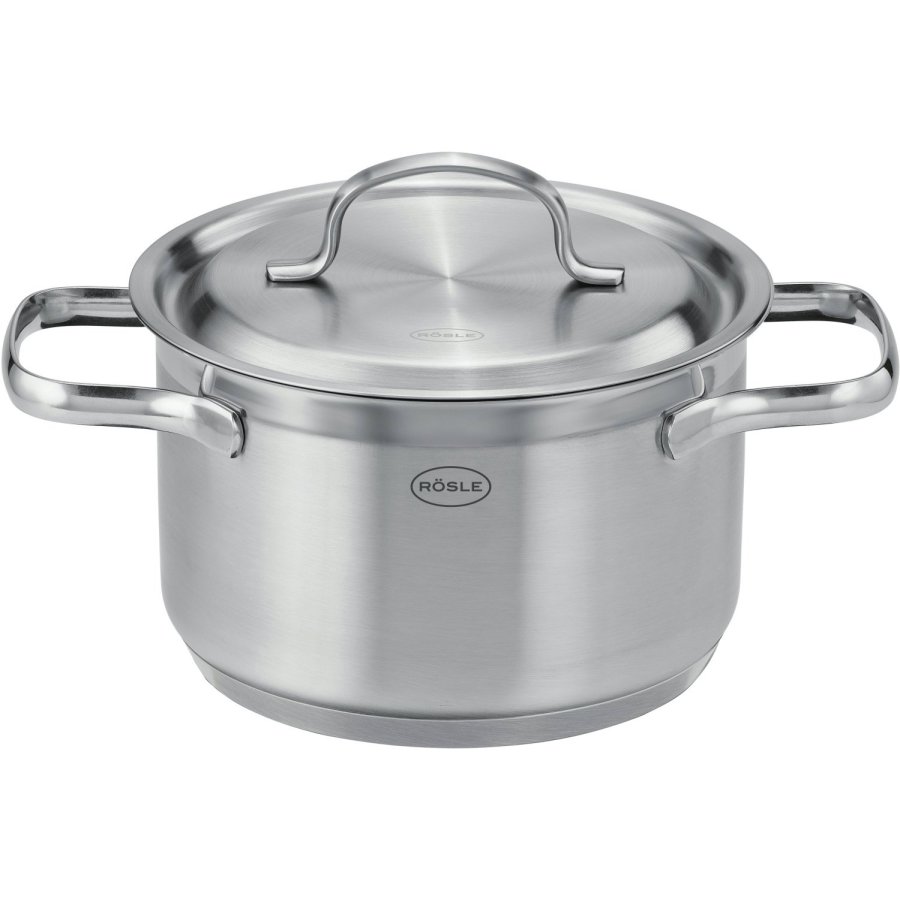 Rsle PureElements Topfset mit Deckel 7-teilig, Stahl