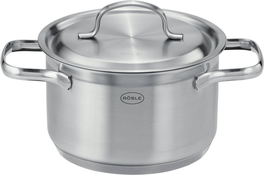 Rsle PureElements Topfset mit Deckel 7-teilig, Stahl