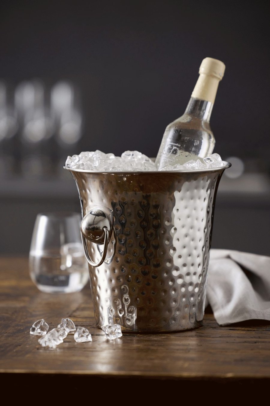 Funktion Champagner-/Weinkhler 4 L, Silver Metallic