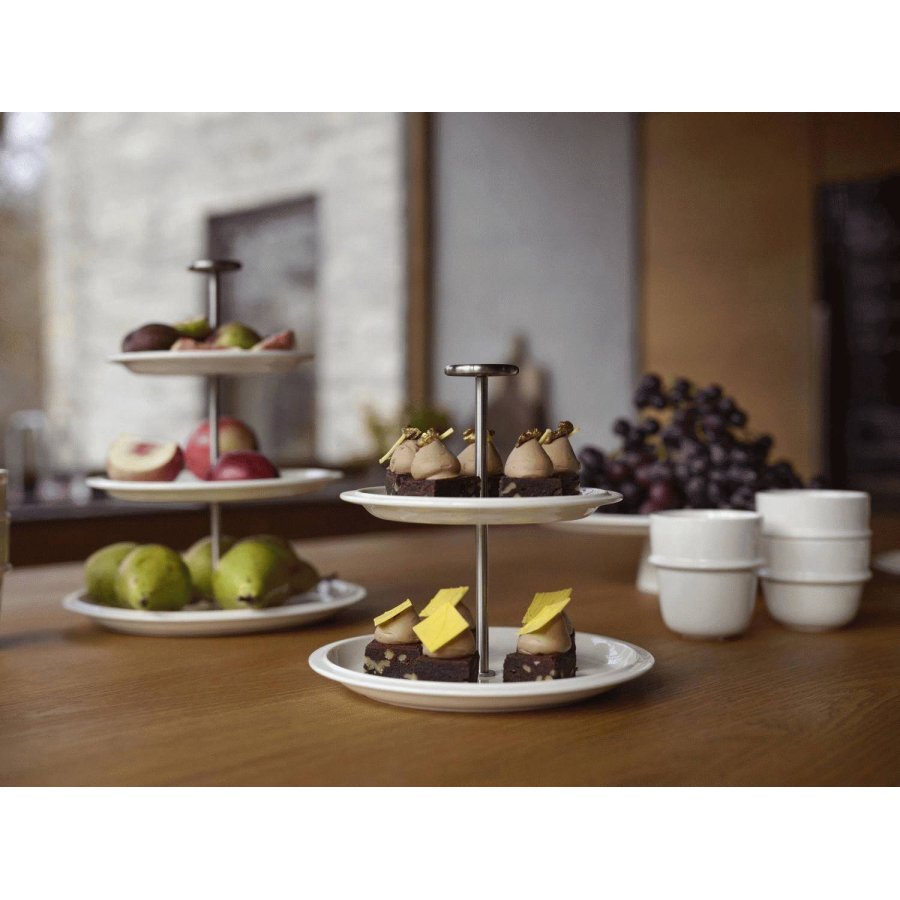 Zone Denmark Eau Etagere H29 cm, Cremefarben