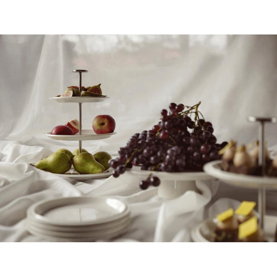 Zone Denmark Eau Etagere H29 cm, Cremefarben