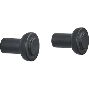 Zone Denmark Sensu Kleiderhaken 2er Set 2,5 cm, Schwarz