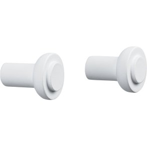 Zone Denmark Sensu Kleiderhaken 2er Set 2,5 cm, Wei