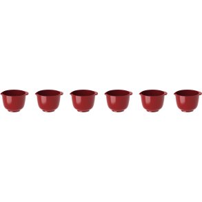 Rosti Margrethe Minischssel 6er Set 25 ml, Rot