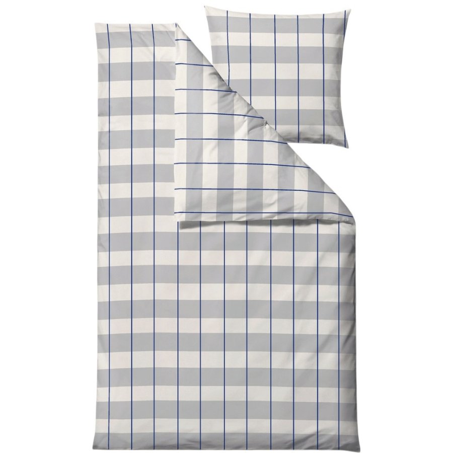 Södahl Blocks Sengetj 140x220 cm, Cloud Grey