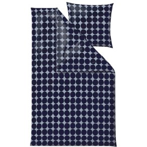 Södahl Bubbles Sengetj 140x200 cm, Linen Blue
