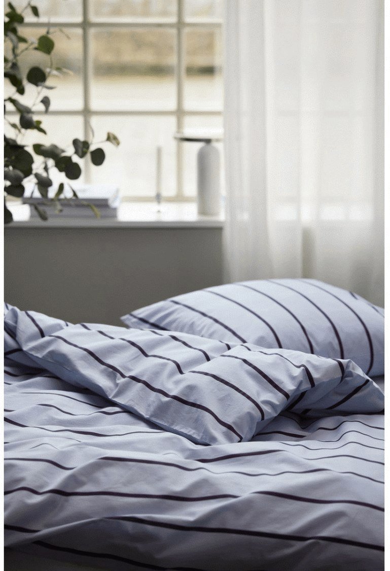 Södahl Echo Sengetj 140x200 cm, Sky Blue