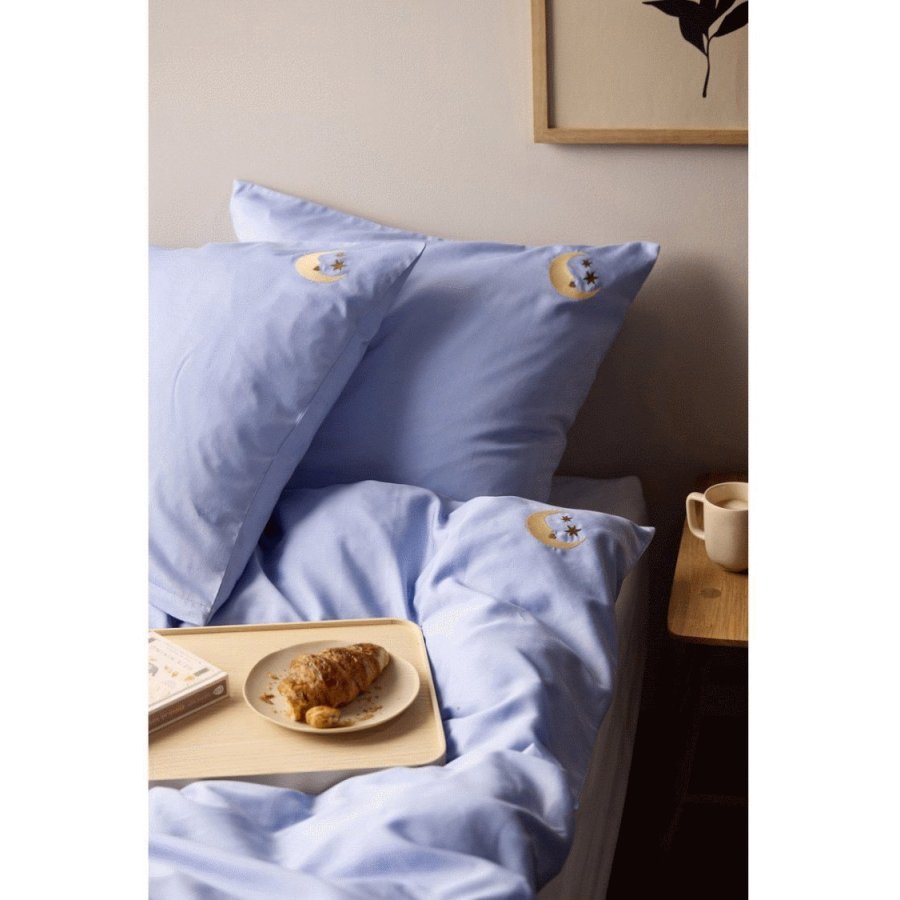 Södahl Bonne Nuit Sengetj 140x200 cm, Sky Blue