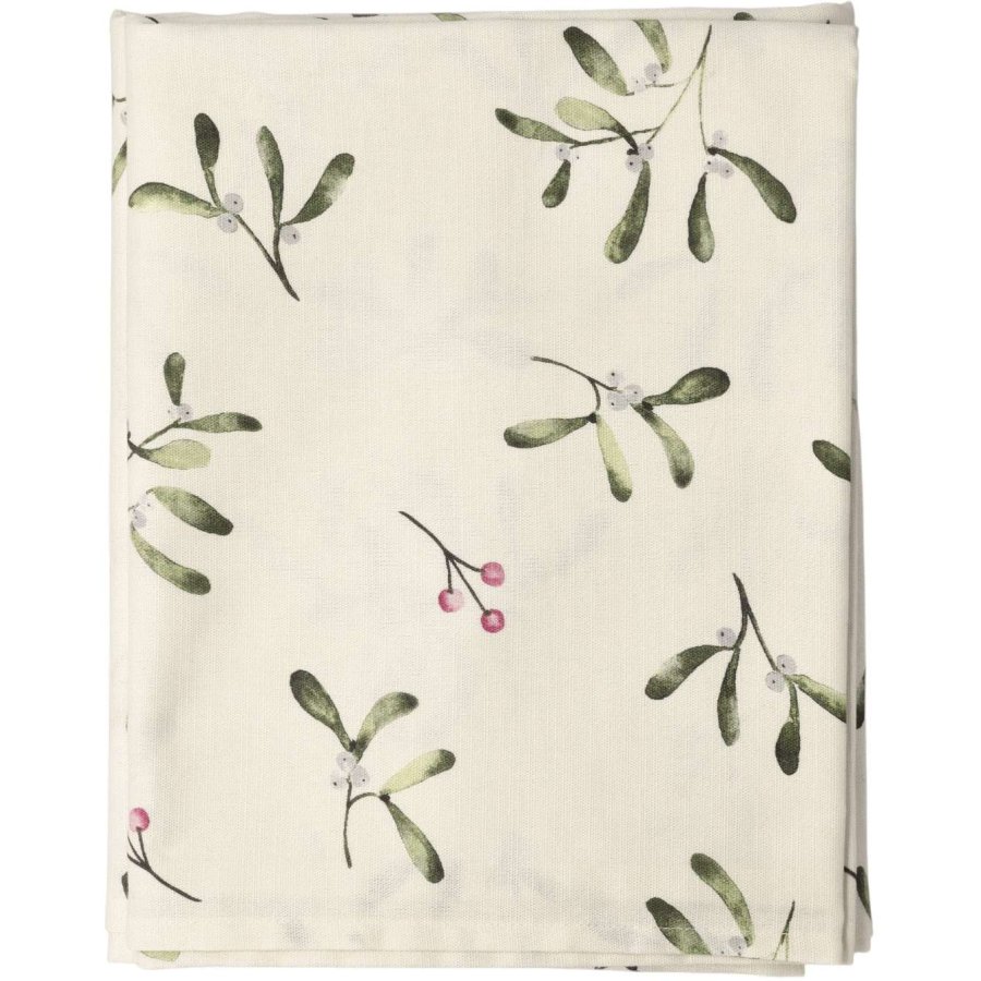 Sdahl Mistletoe Weihnachtstischdecke 140x250 cm, Natur