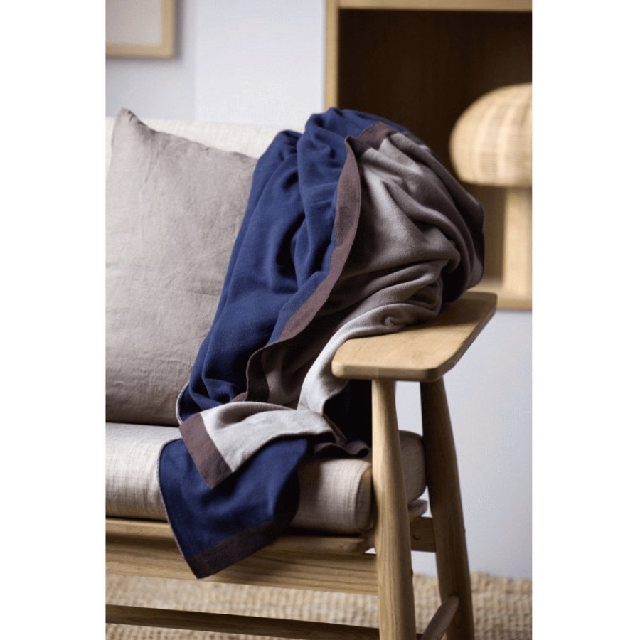 Sdahl Impression Decke 130x170 cm, Navy Blue