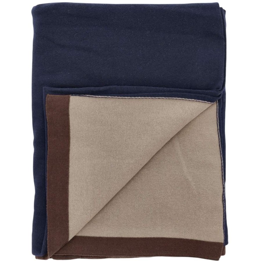 Sdahl Impression Decke 130x170 cm, Navy Blue