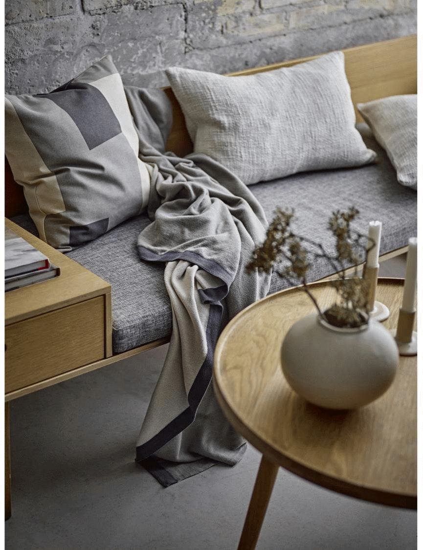 Sdahl Boucl Kissen 40x60 cm, Beige