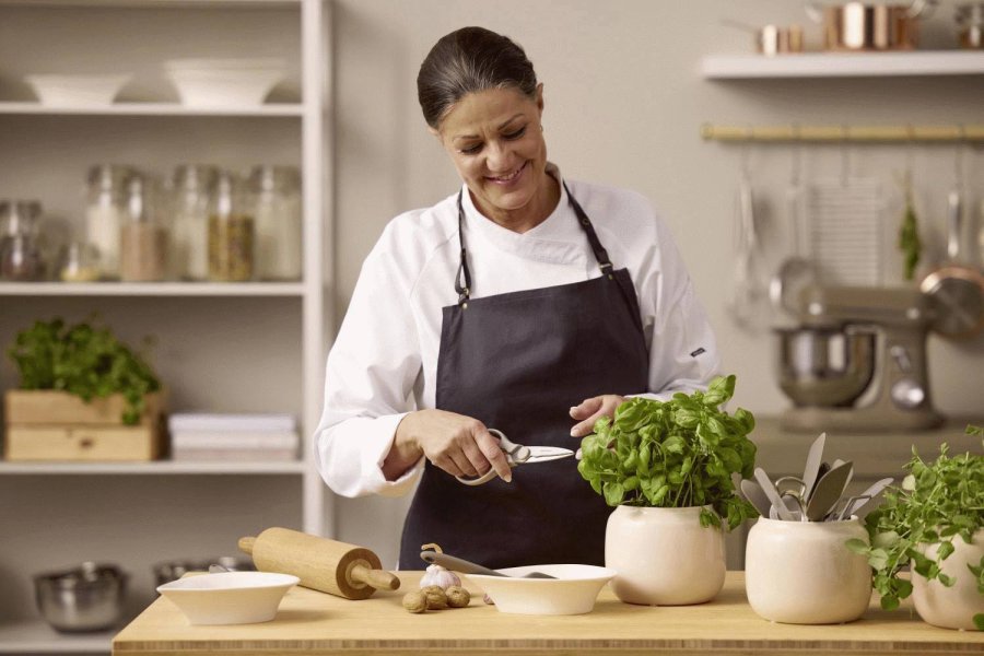 Blomsterbergs Kchenschere 21 cm, Latte