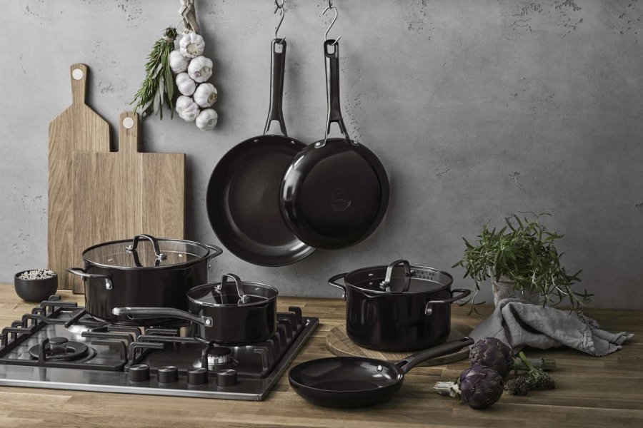 Pillivuyt Gourmet Blavet Topfset aus Aluminium/Keramikbeschichtung 6teilig