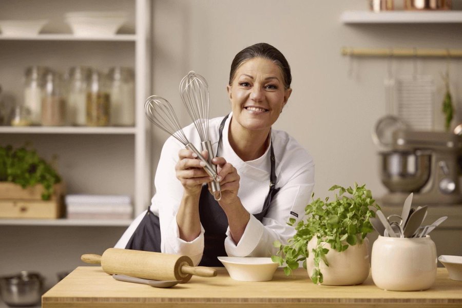 Blomsterbergs Schneebesen 27 cm, Stahl