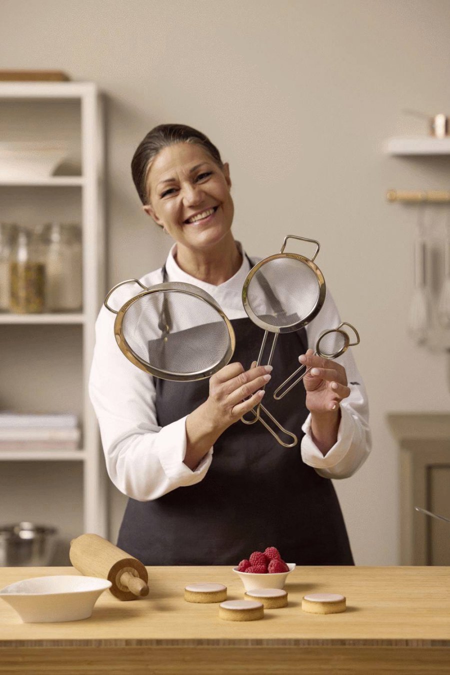 Blomsterbergs Drahtsieb 6 cm, Stahl