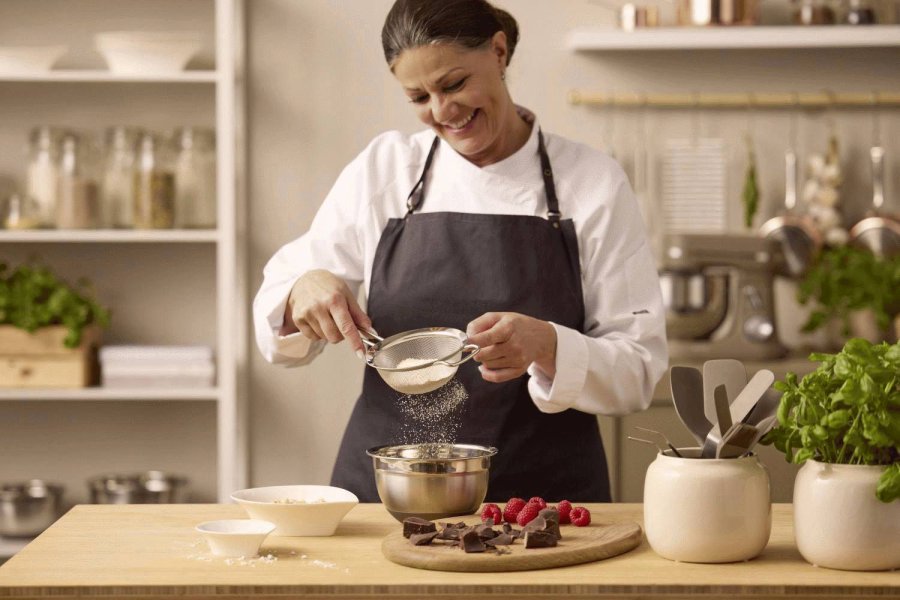 Blomsterbergs Drahtsieb Stahl 14 cm, Stahl