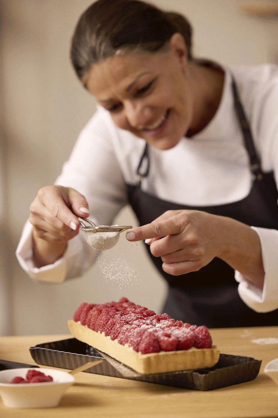 Blomsterbergs Rechteckige Tarteform 30x11 cm, Dunkelgrau