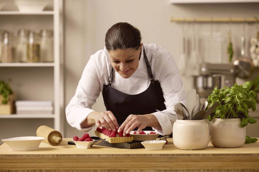 Blomsterbergs Rechteckige Tarteform 30x11 cm, Dunkelgrau