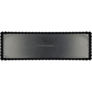 Blomsterbergs Rechteckige Tarteform 30x11 cm, Dunkelgrau
