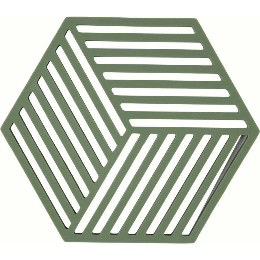 Zone Denmark Hexagon Bordskner 16x14 cm, Grass