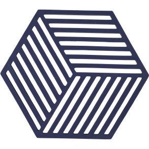 Zone Denmark Hexagon Untersetzer 16x14 cm, Midnight