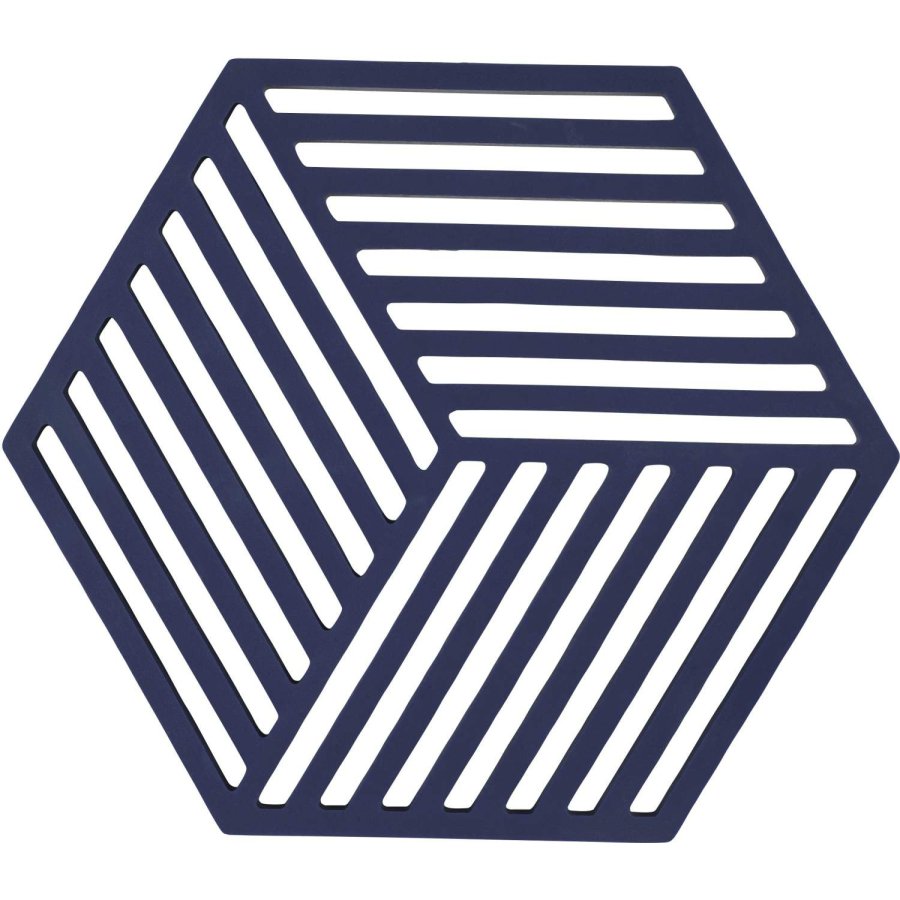 Zone Denmark Hexagon Bordskner 16x14 cm, Midnight