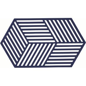Zone Denmark Hexagon Untersetzer 24x14 cm, Midnight