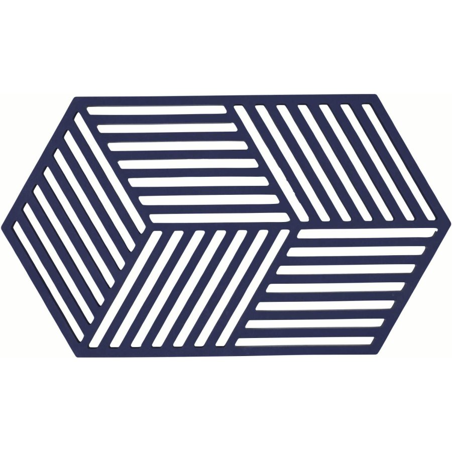 Zone Denmark Hexagon Bordskner 24x14 cm, Midnight