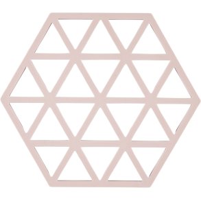 Zone Denmark Triangles Untersetzer 16x14 cm, Rose