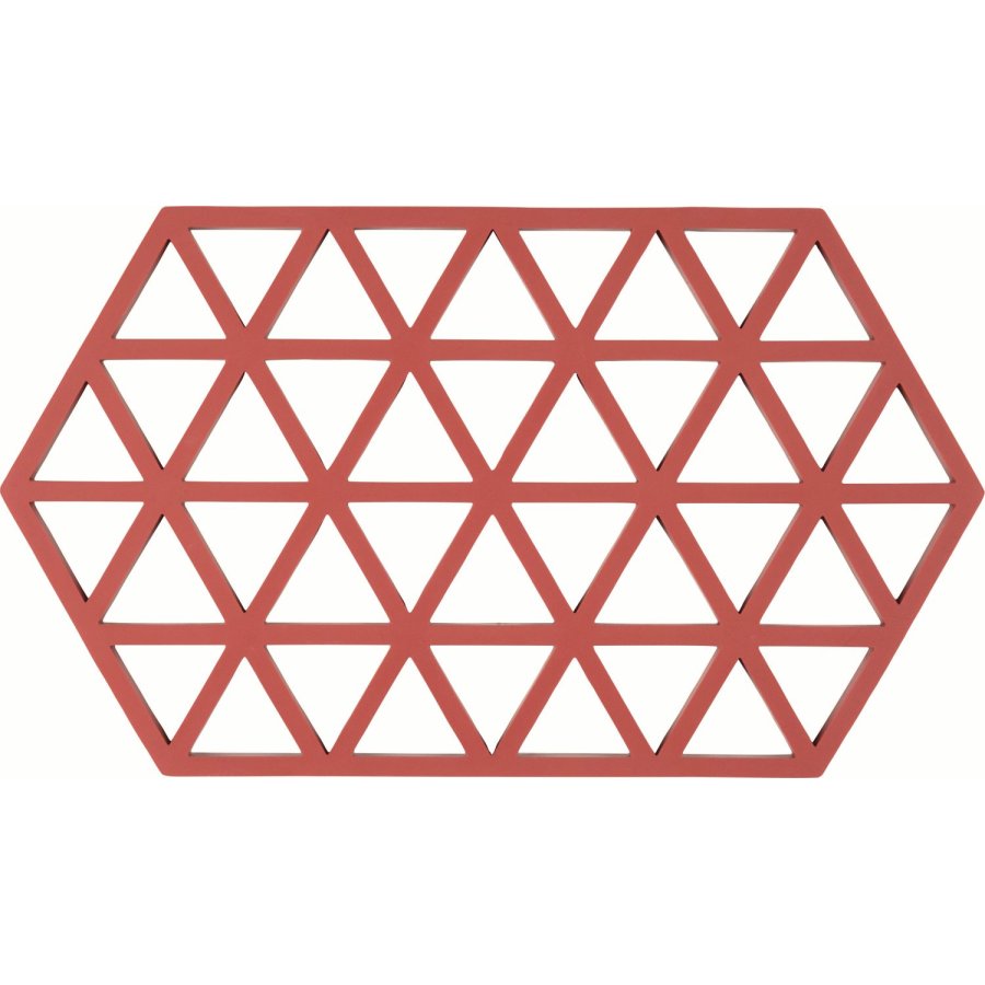 Zone Denmark Triangles Bordskner 24x14 cm, Burned Red