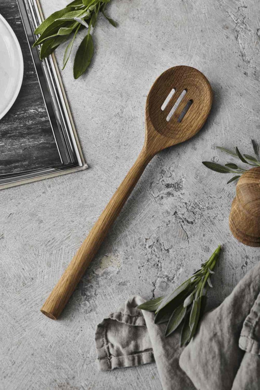 Pillivuyt Gourmet Douron Schaumlffel 31,8 cm, Eiche