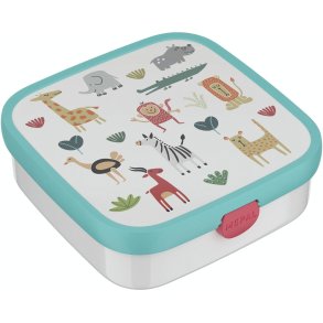 Mepal Bento Campus Lunchbox 18,4x18,2 cm, Animals Friends