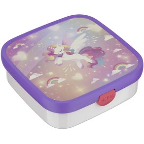 Mepal Bento Campus Lunchbox 18,4x18,2 cm, Unicorn Glow