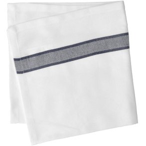 Pillivuyt Stofserviet 45x45 cm, Bl/Hvid