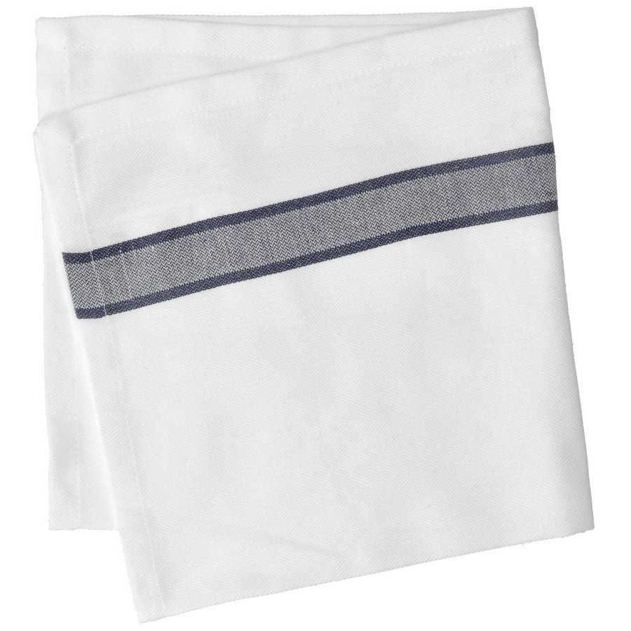 Pillivuyt Stoffserviette 45x45 cm, Blau/Wei