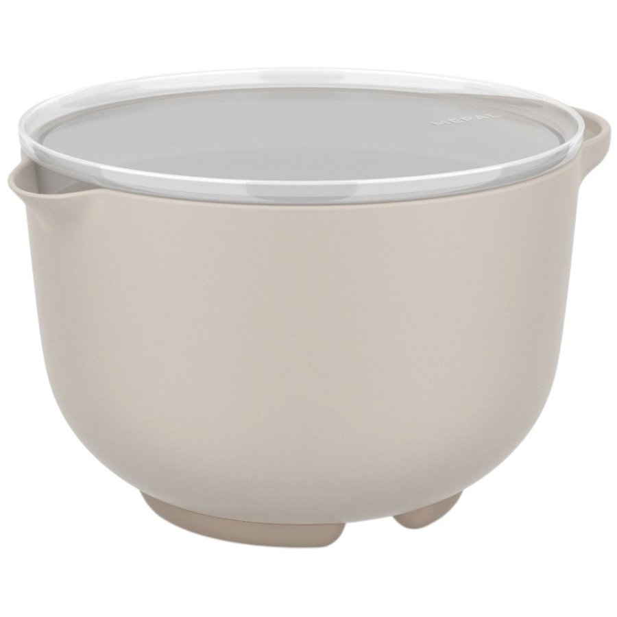Mepal Chef It Rhrschssel mit Deckel 1,5 L, Chalk
