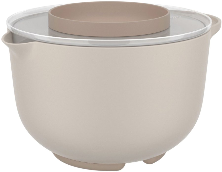 Mepal Chef It Rhrschssel mit Rhrdeckel 3 L, Chalk