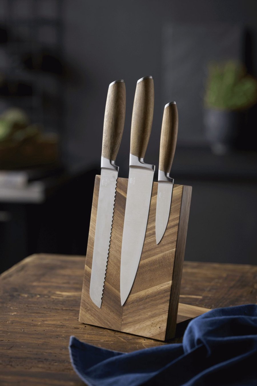 HOLM Brotmesser 33 cm, Akazie