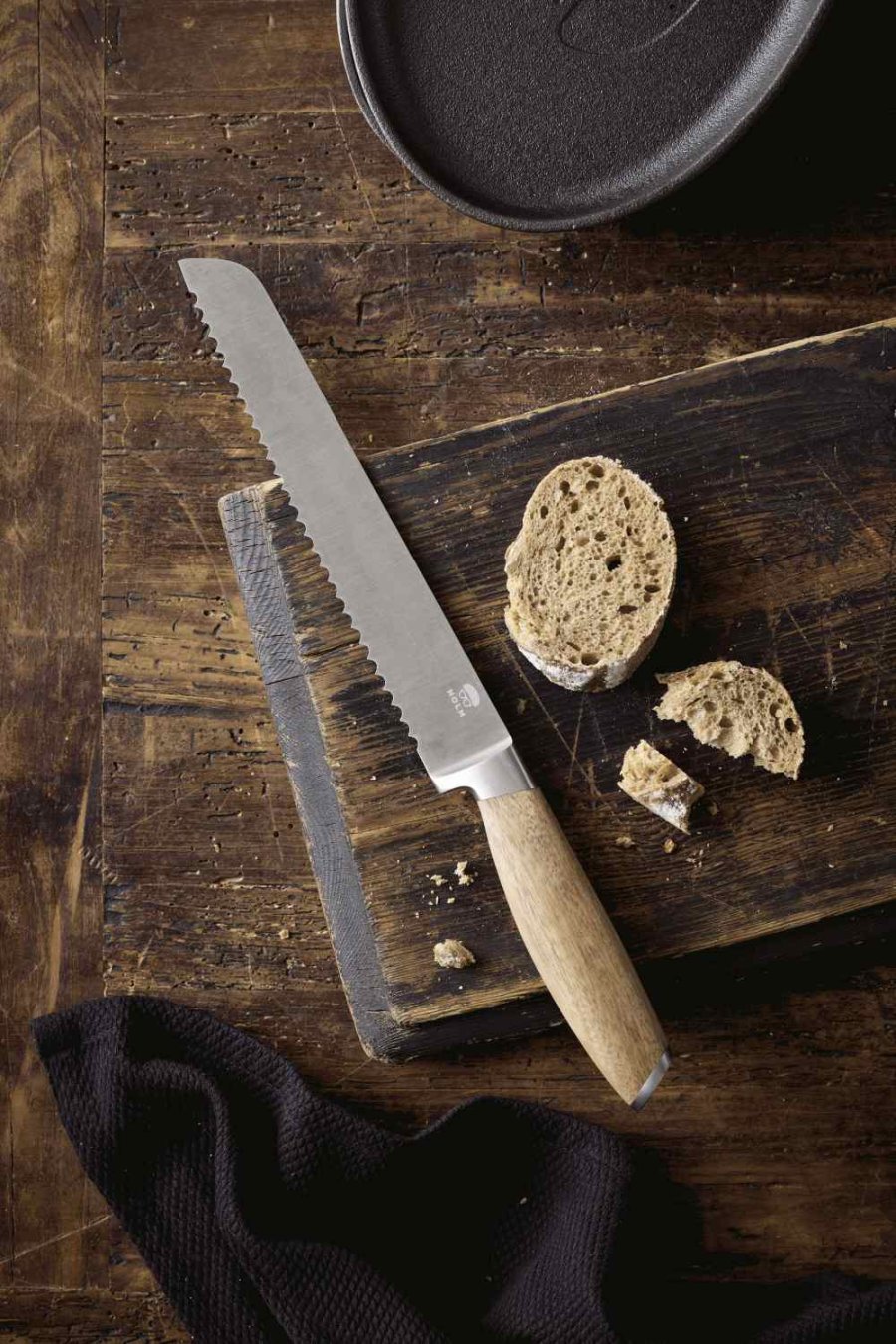 HOLM Brotmesser 33 cm, Akazie