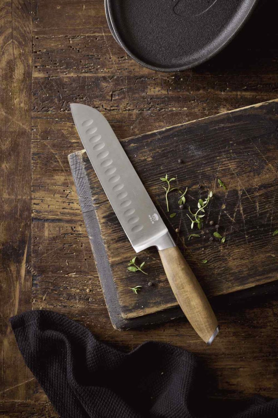 HOLM Santokumesser 31 cm, Akazie