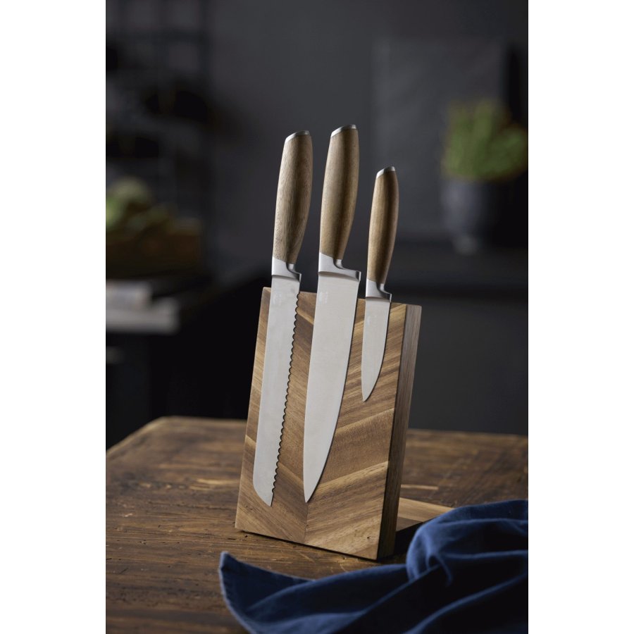 HOLM Krutermesser 22 cm, Akazie