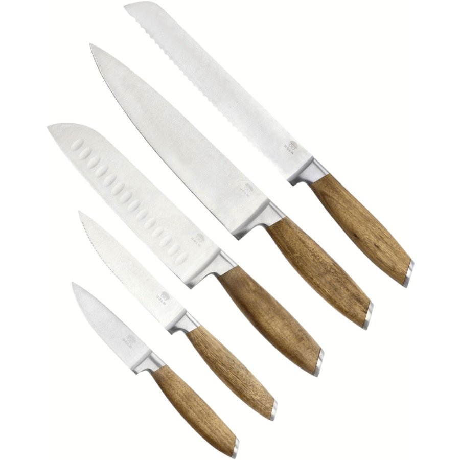 HOLM Messerset 5teilig, Akazie