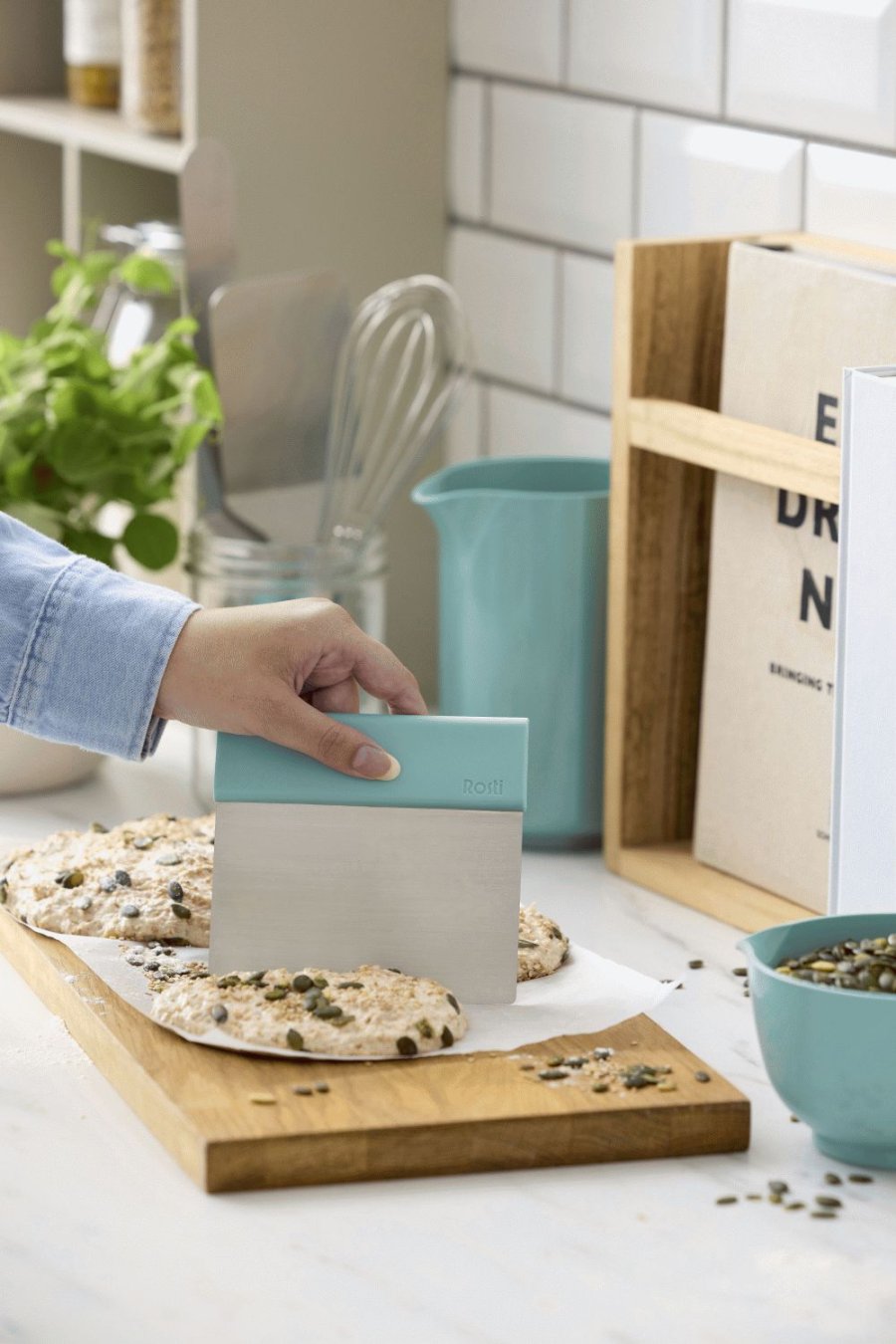 Rosti Emma Teigschaber 13 cm, Nordic Green