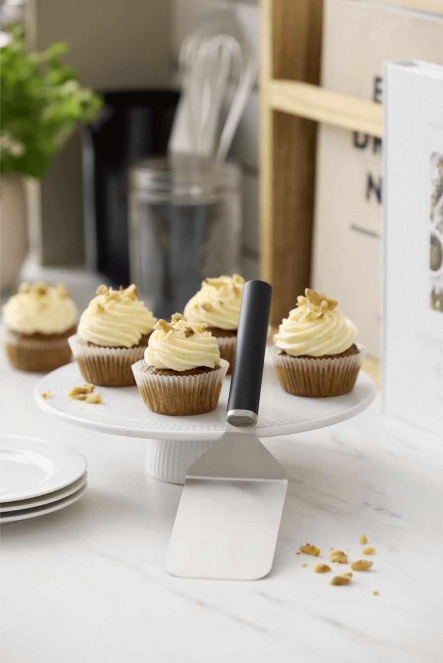 Rosti Emma Breiter Pfannenwender 26 cm, Schwarz