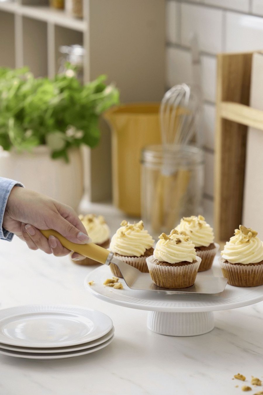 Rosti Emma Breiter Pfannenwender 26 cm, Curry