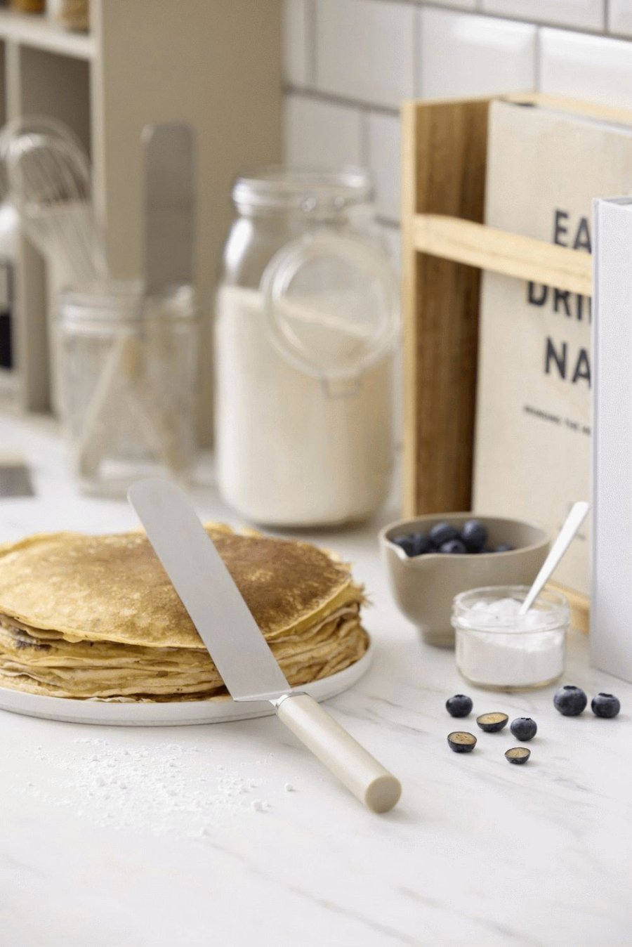 Rosti Emma Schmaler Pfannenwender 33 cm, Humus