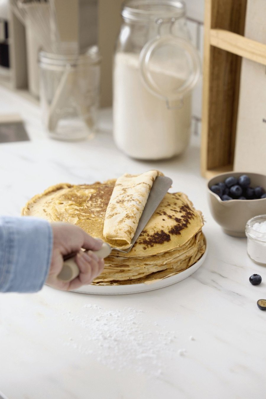 Rosti Emma Schmaler Pfannenwender 33 cm, Humus