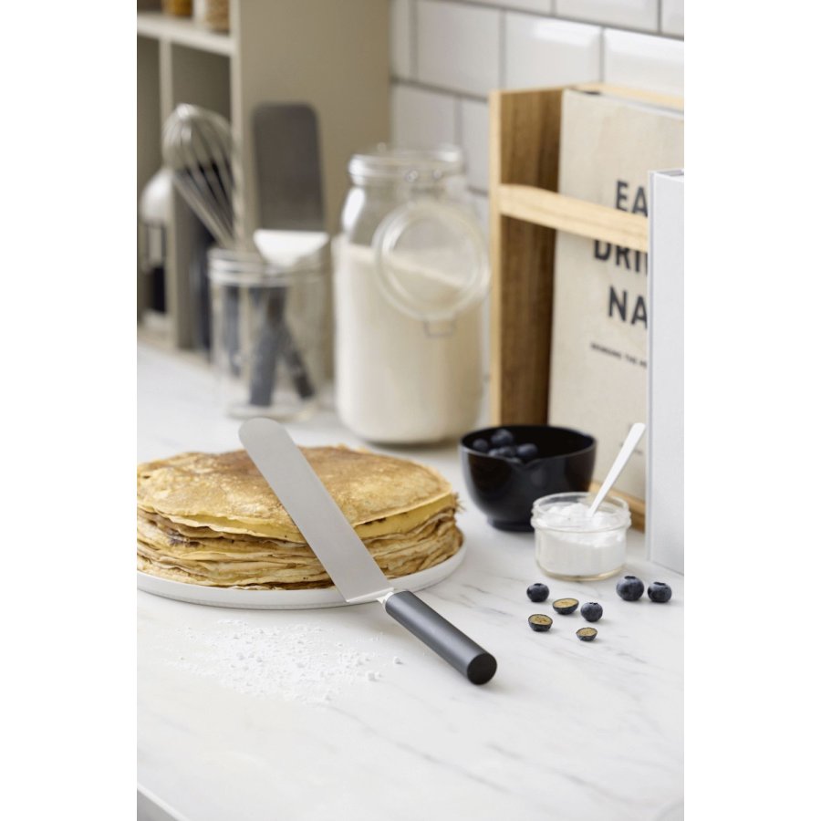 Rosti Emma Schmaler Pfannenwender 33 cm, Schwarz